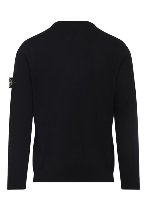 maglione light rws pure woll uomo nero STONE ISLAND | K2S15 5100071 S00C4V0029